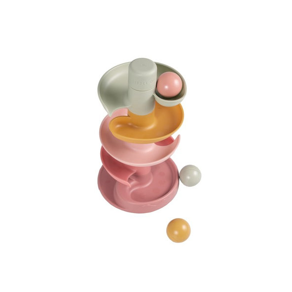 LITTLE DUTCH Dráha guľôčková Pink