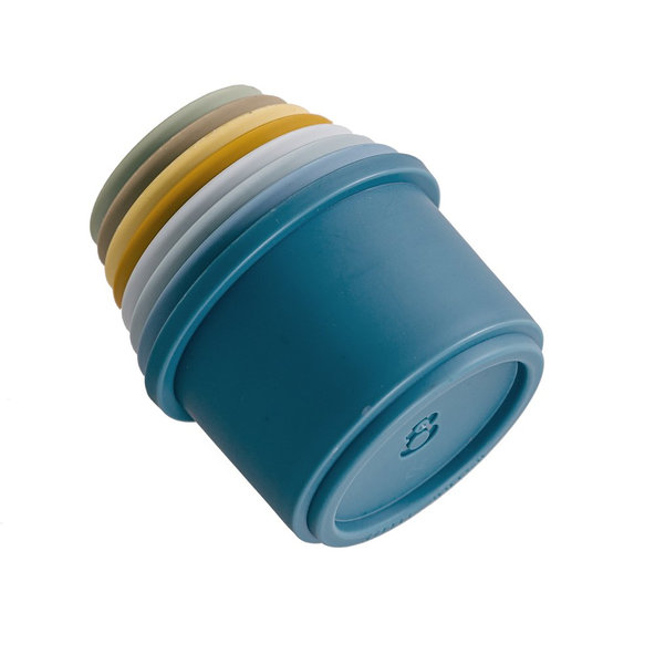 LITTLE DUTCH Kelímky stohovacie Blue