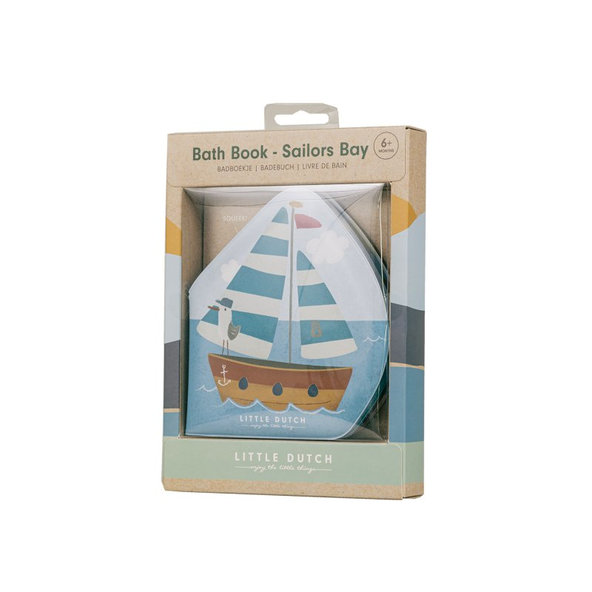 LITTLE DUTCH Knižka do vody Námornícky záliv