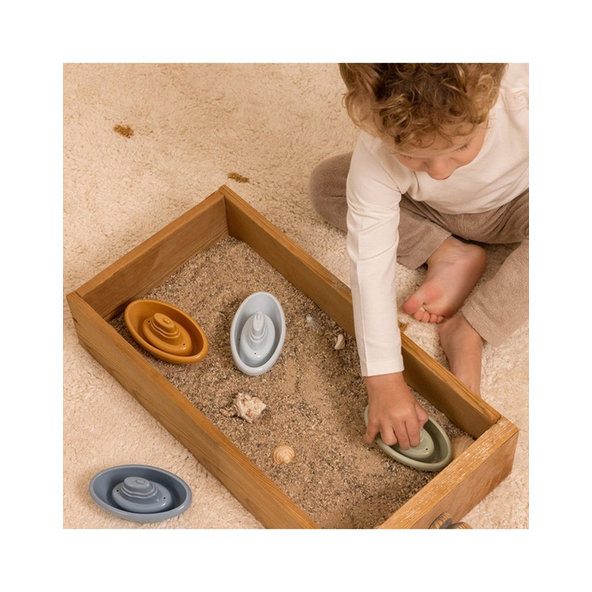 LITTLE DUTCH Loďky do vody Blue