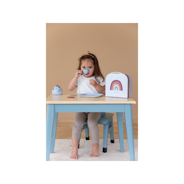 LITTLE DUTCH Set čajový v kufríku Pure & Nature