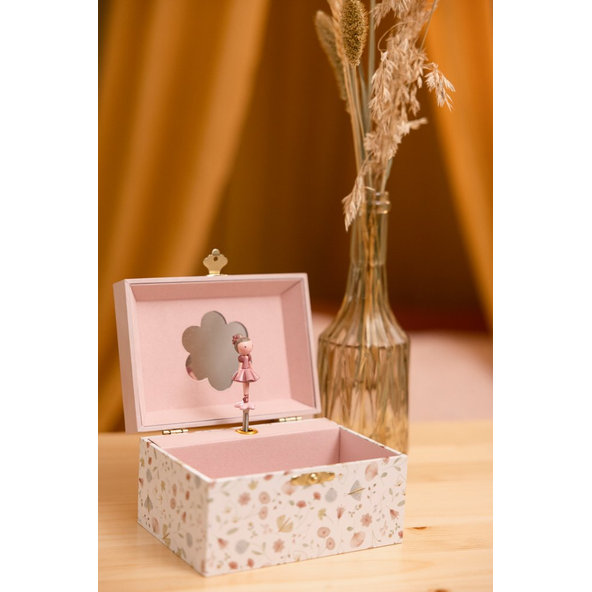 LITTLE DUTCH Šperkovnica hrajúca Kvety a motýle