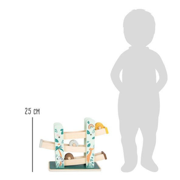 SMALL FOOT Dráha drevená Safari