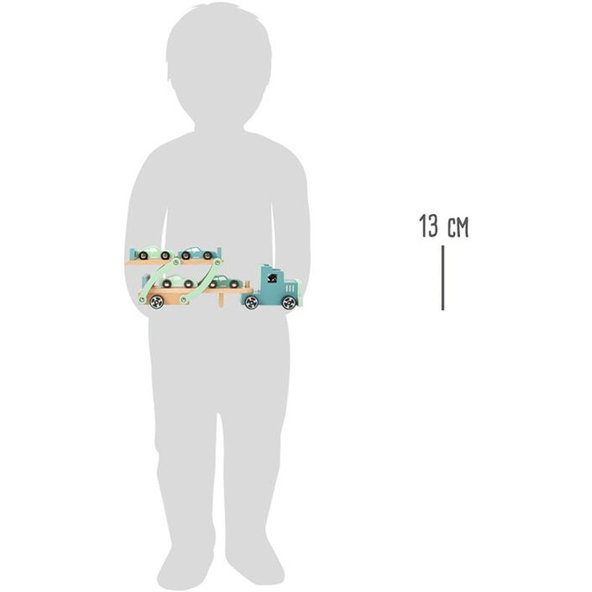 SMALL FOOT Kamión s návesom Chicago