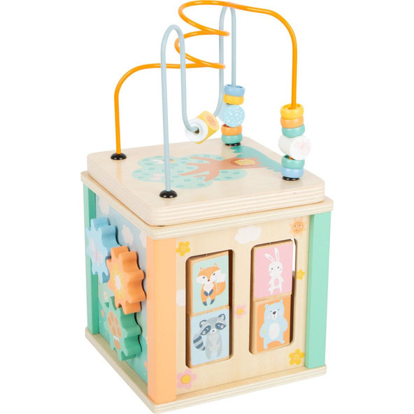 SMALL FOOT Kocka motorická v pastelových farbách