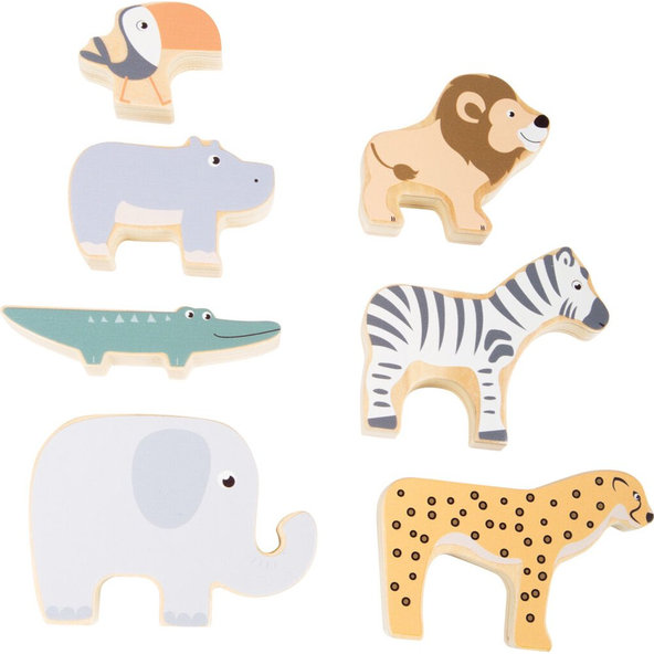 SMALL FOOT Zvieratká skladacie Safari