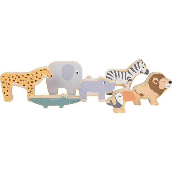 SMALL FOOT Zvieratká skladacie Safari