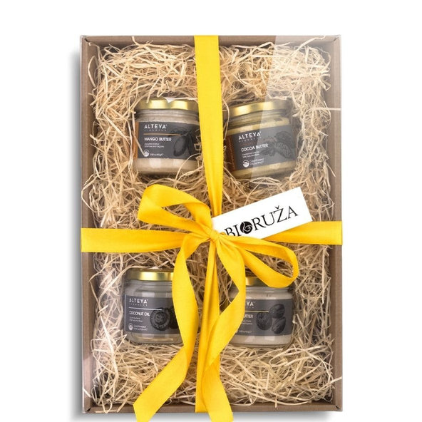 Darčeková sada bio organické maslá Alteya Organics