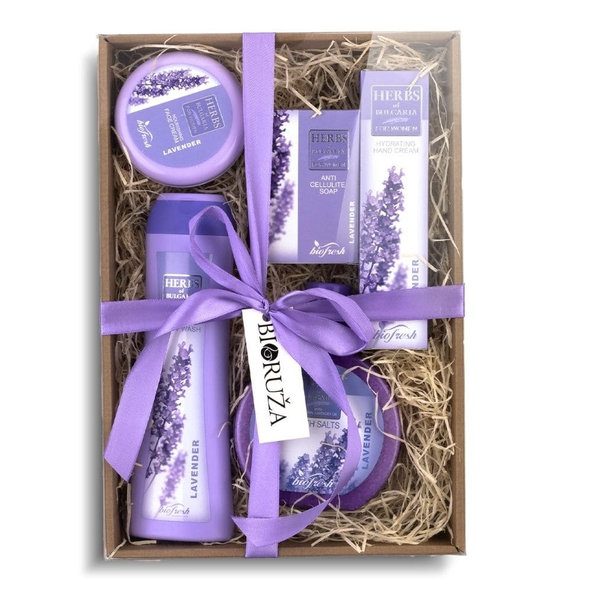 Darčeková sada kozmetiky bulharská levanduľa