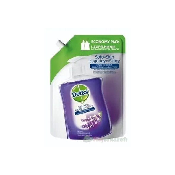 Dettol náhradná náplň s výťažkom z levandule, 500 ml