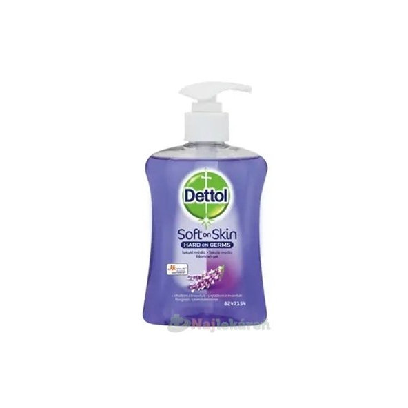 Dettol tekuté mydlo s výťažkom z levandule, 250 ml