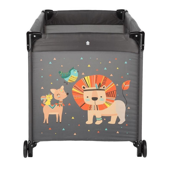 PETITE&MARS Postieľka cestovná Koot - Lion Grey