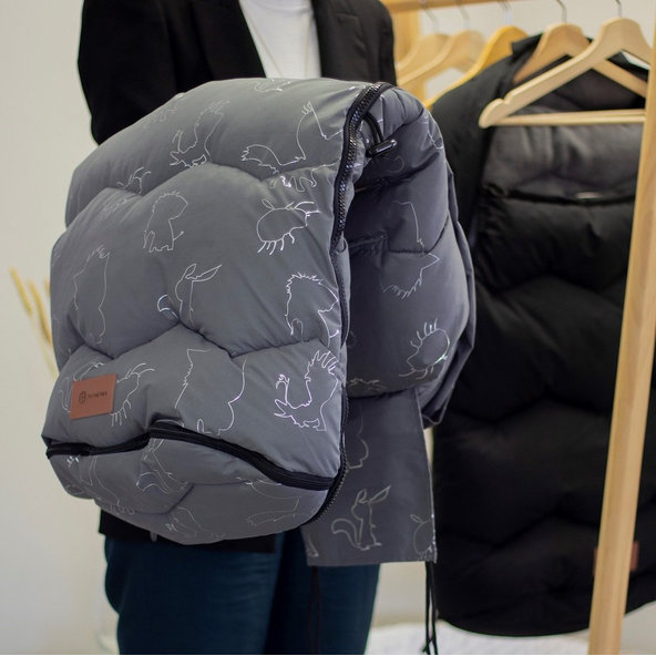 PETITE&MARS Fusak 4v1 Warmy Silvered Black