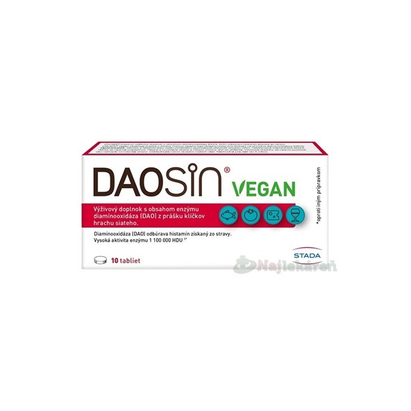 DAOSiN Vegan 10 tabliet