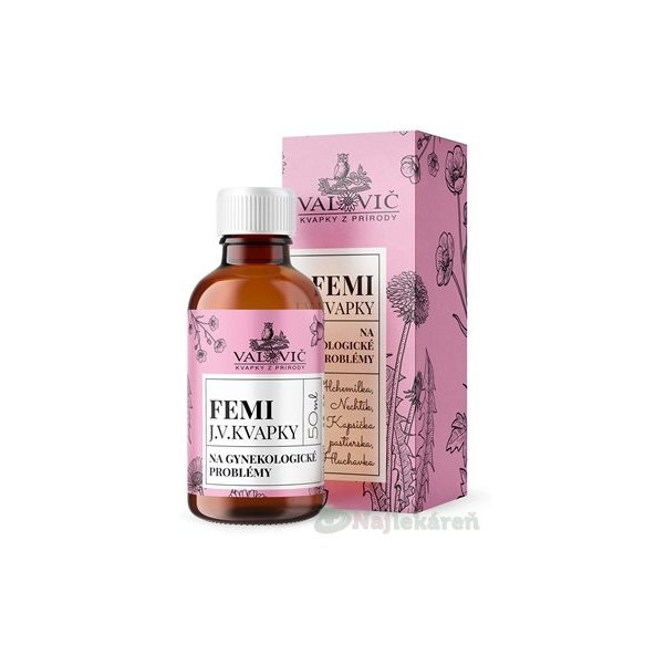 J.V. KVAPKY - FEMI na činnosť vaječníkov 50ml