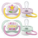 Philips AVENT Cumlík Ultra air play 0-6m dievča 2 ks
