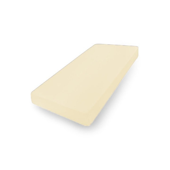 BABYMATEX Plachta Jersey s gumou Béžová 60x120 cm