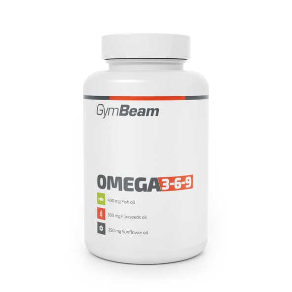 Omega 3-6-9 - GymBeam, 120cps