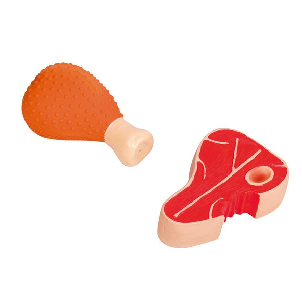 Hračka pre psa s príchuťou "Barbecue" 12ks