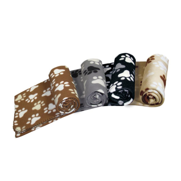 Fleesová deka pre psy a mačky v 4 farbách "Pippa" 70x100 20ks