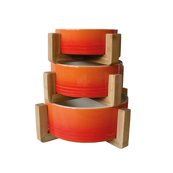 Držiak na misku pre psy "Bamboo" Ø12,5cm