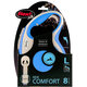 Vodítko Flexi New Comfort páska L 8 m modré (do 50 kg)