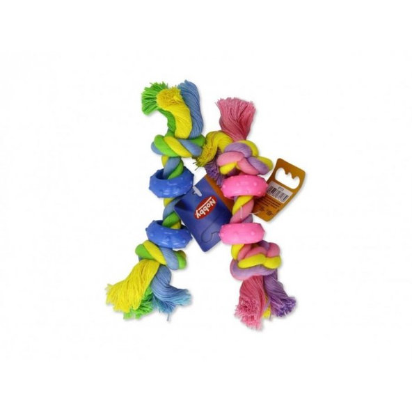 Hračka z lana s gumou 48ks