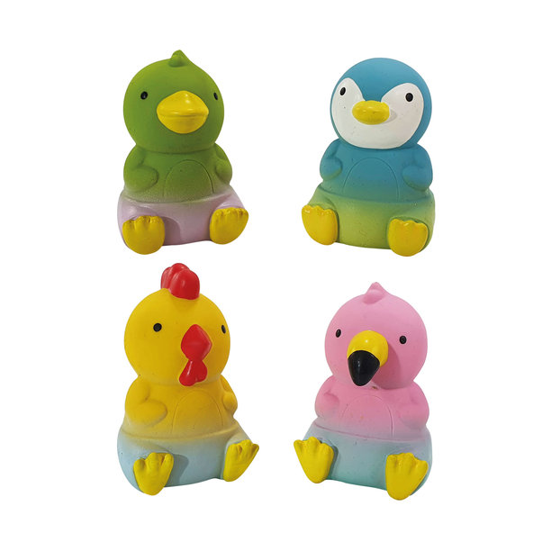 Latexové hračky pre psy "Baby Birds" 24ks