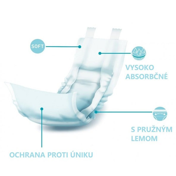 Hygienické jednorazové plienky pre sučky M-L 12ks