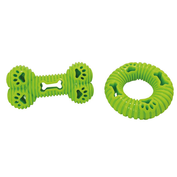 TPR Prsteň na snacky Ø10,5cm zelený