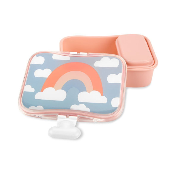 SKIP HOP Spark Style Krabička na desiatu 700 ml Dúha 3+