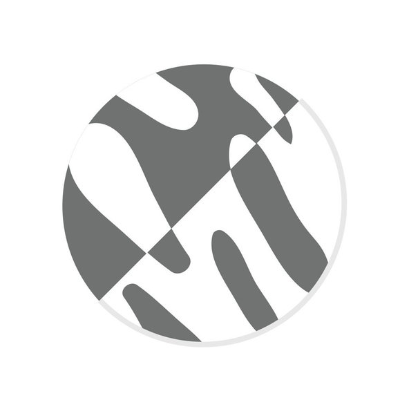 BABYONO Lyžička a vidlička nerez šedo-biela 12 m+