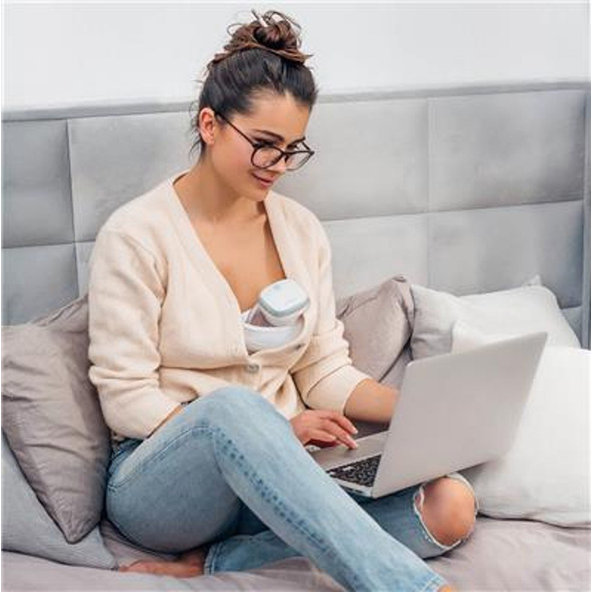 BABYONO Odsávačka materského mlieka elektrická handsfree Shelly