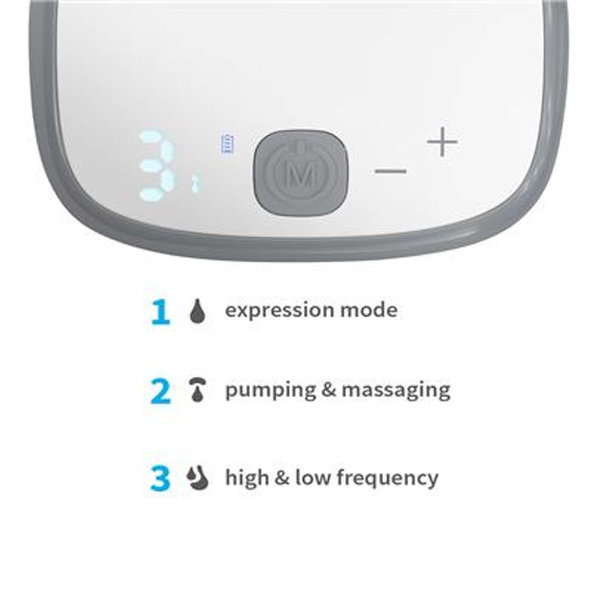 BABYONO Odsávačka materského mlieka elektrická handsfree Shelly