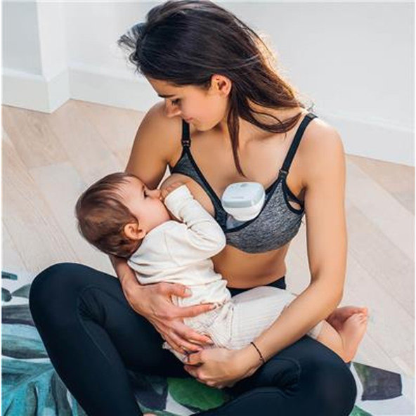 BABYONO Odsávačka materského mlieka elektrická handsfree Shelly
