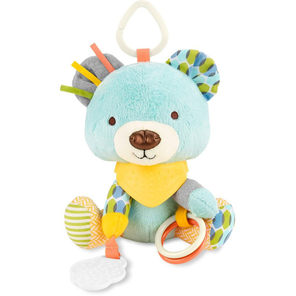 SKIP HOP Hračka aktívna na C krúžku Bandana Buddies Macko 0m+