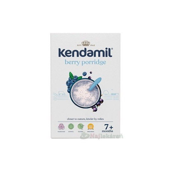 KENDAMIL Mliečna kaša s lesným ovocím (od 7m) 150g