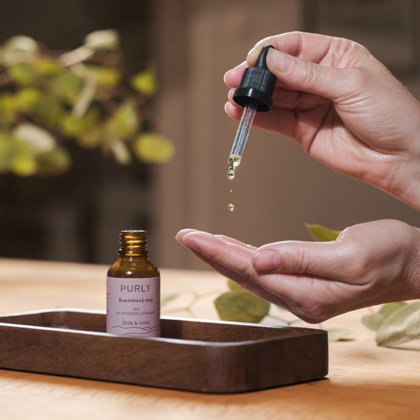 Slivkový olej, pleťový Purly 25 ml