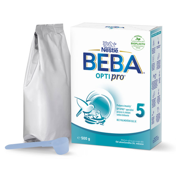 BEBA OPTIPRO 5 mliečna výživa (od ukonč. 24m), 500g