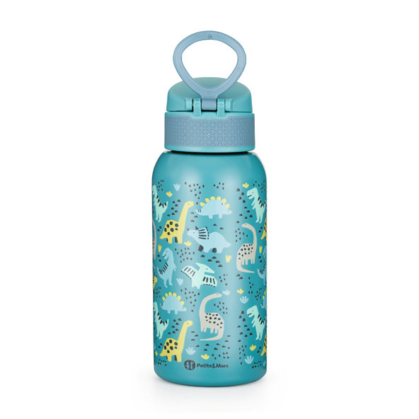 PETITE&MARS nerezová termo fľaša Dino Park 500 ml 36m+