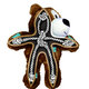 Hračka Kong Dog Wild Knots Preťahovadlo Medvedík s pískatkom, polyester, S/M