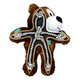 Hračka Kong Dog Wild Knots Preťahovadlo Medvedík s pískatkom, polyester, M/L