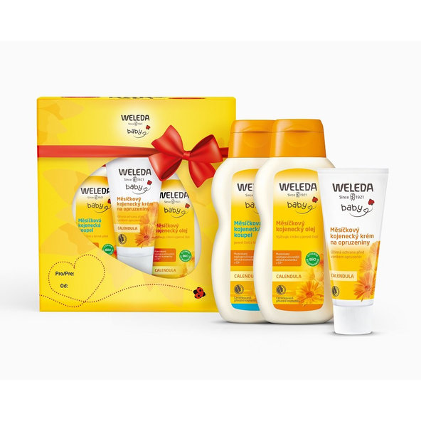 WELEDA Nechtíkový dojčenský set