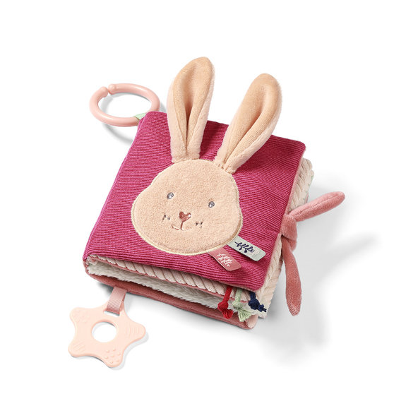 BABYONO Knižka senzorická Rabbit Karo 0m+ 1 ks