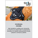 CURLI Postroj pre psov s magnetom Belka Black Comfort XS, 15-20 kg