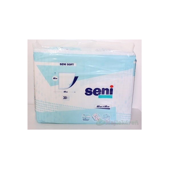 Seni SOFT SUPER hygienické podložky, 60x60cm, 30ks