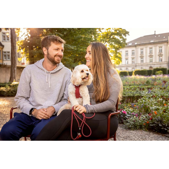 CURLI Postroj pre psov so sponou Air-Mesh Black L, 8-13 kg