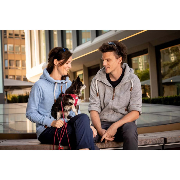 CURLI Postroj pre psov so sponou Air-Mesh Moss 3XS, 1,5-3 kg