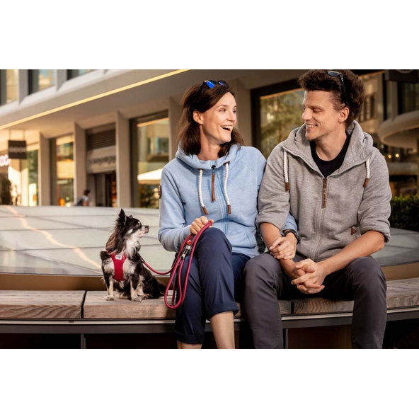 CURLI Postroj pre psov so sponou Air-Mesh Ruby 2XS, 2-4 kg