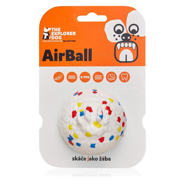 EXPLORER DOG AirBall pre psy Bodkovaný 8cm